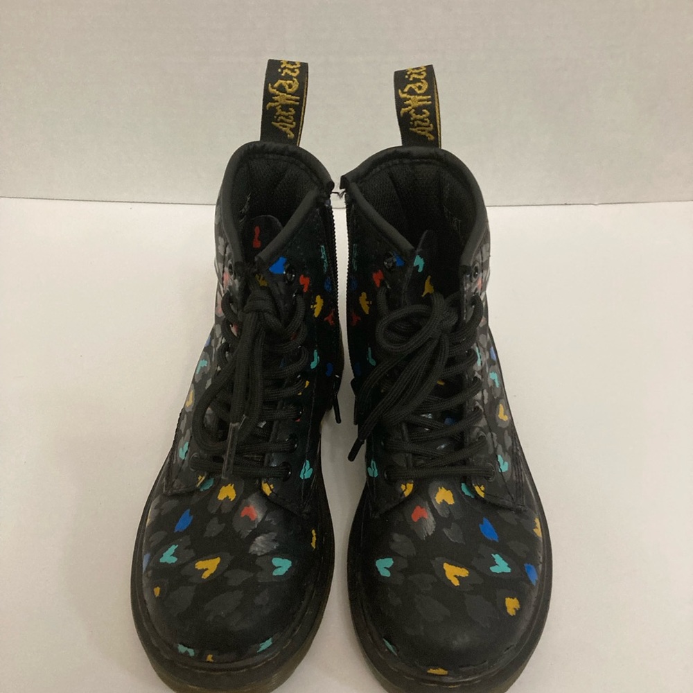 Heart Pattern Kids Boots